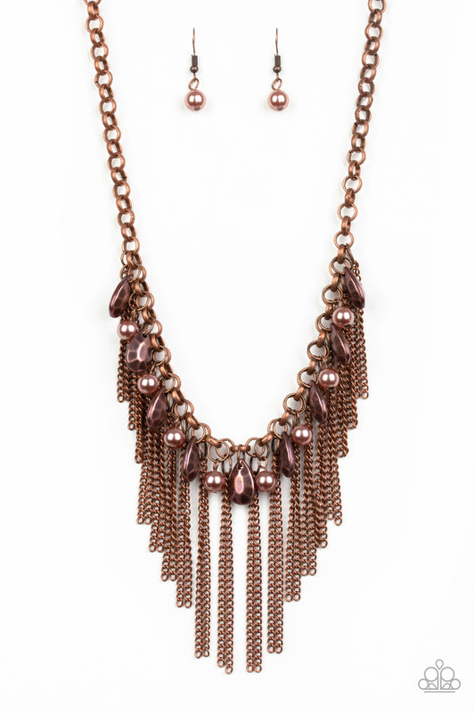 Industrial Intensity Copper Necklace Set