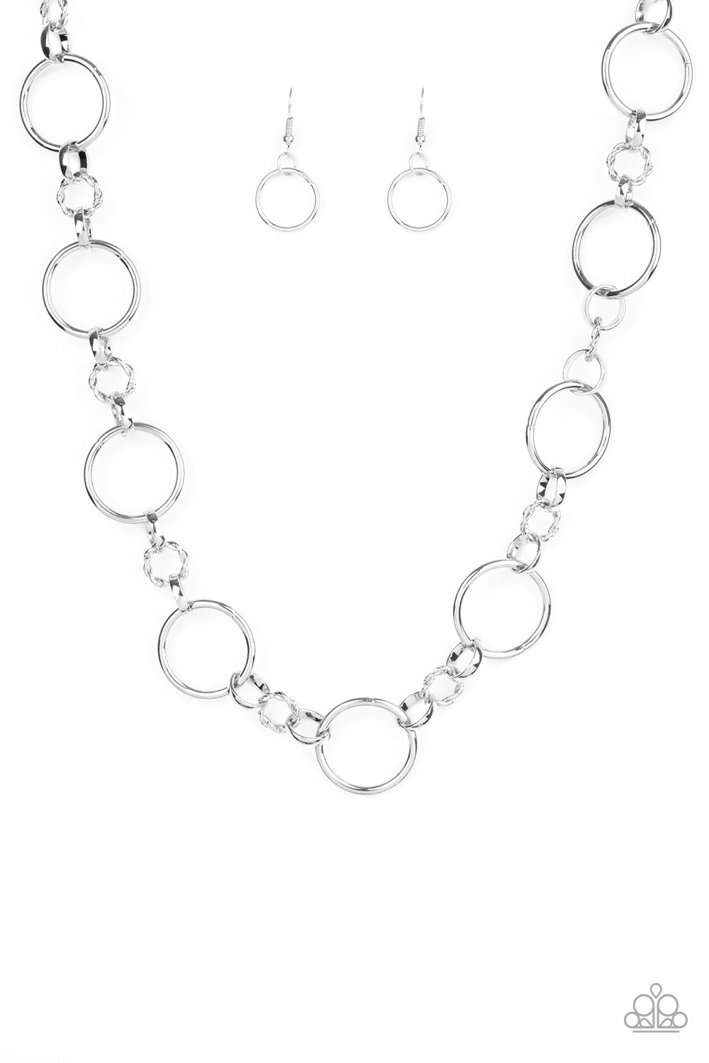 Classic Combo Silver Necklace Set