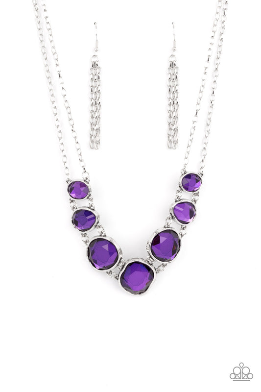 Absolute Admiration Purple Necklace Set