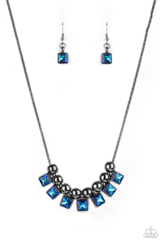 Graciously Audacious Blue Necklace Set