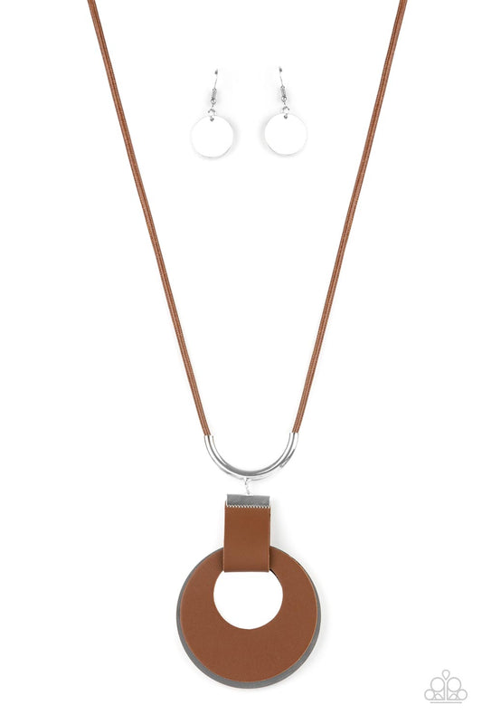 Luxe Crush Brown Necklace Set