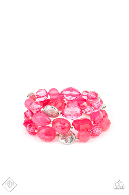 Oceanside Bliss Pink Bracelet