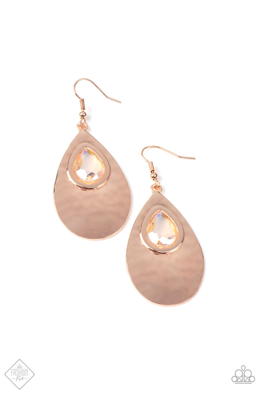 Tranquil Trove Rose Gold Earrings